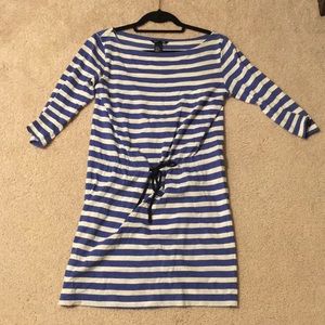 Striped cotton dress